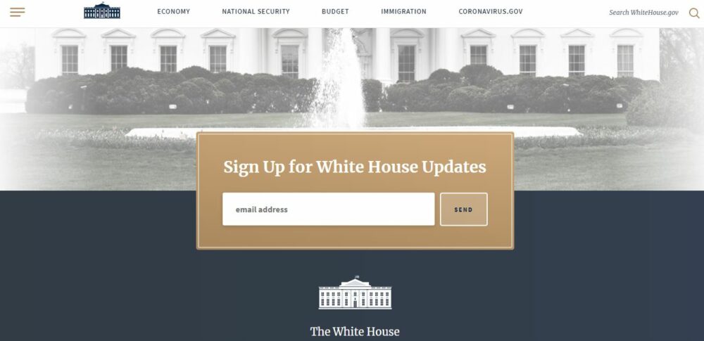 white house wordpress